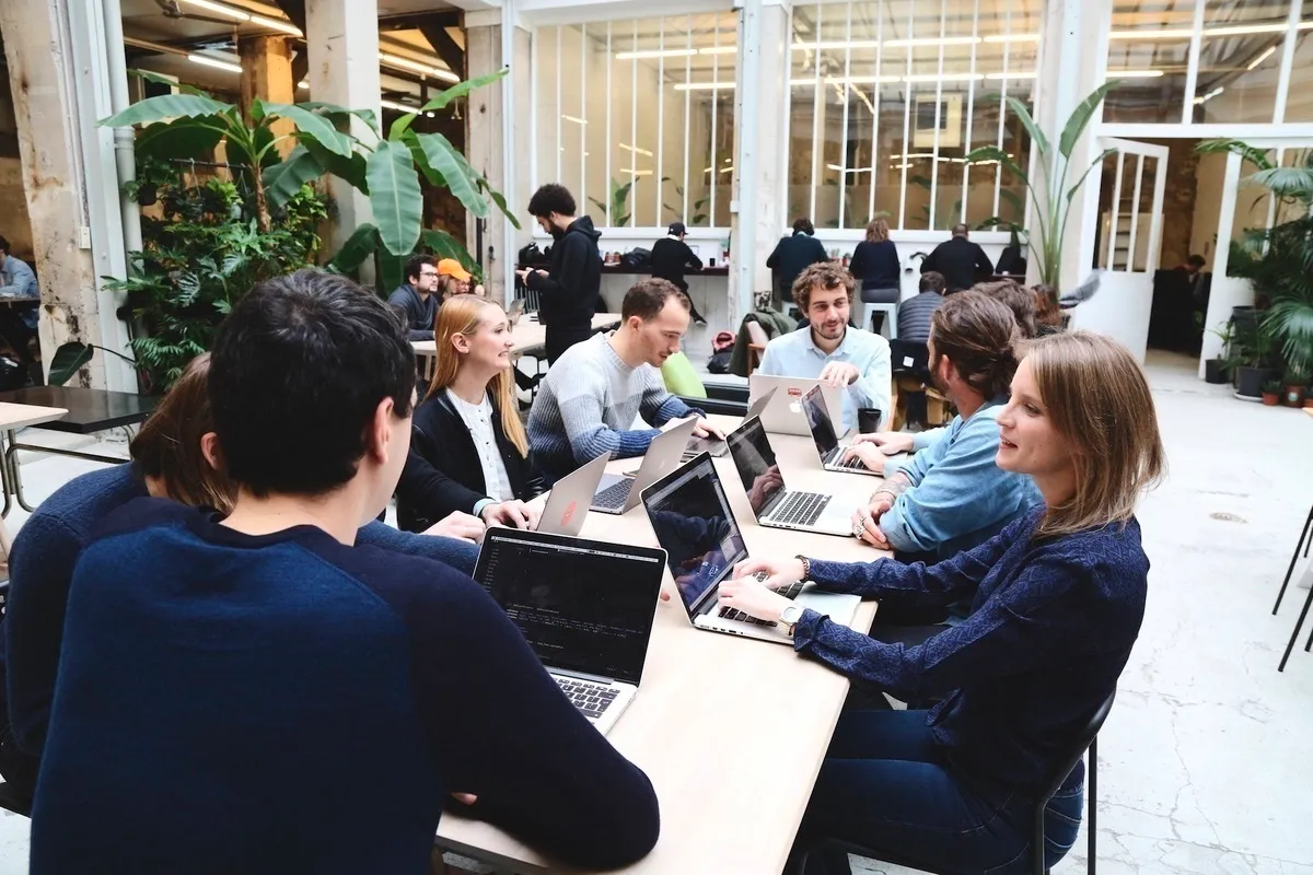 équipe produit réunie